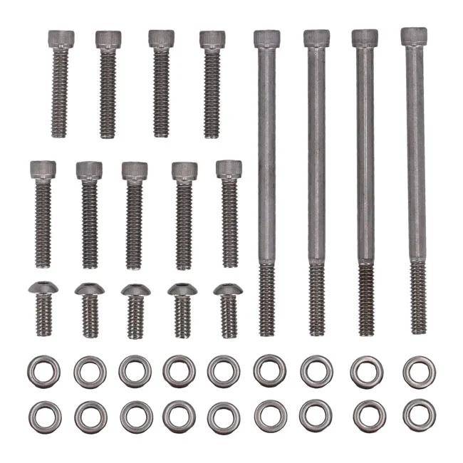 Screws4Bikes Bolt kit, primary cover.