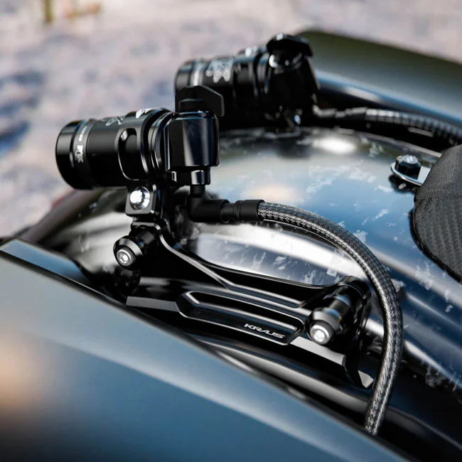 Kraus Pro-4 Docking Hardware for Fox. Black anodized