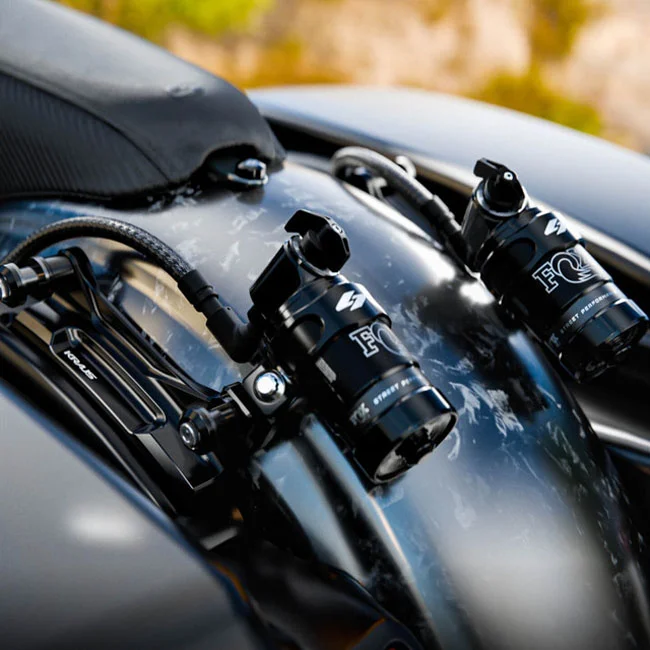 Kraus Pro-4 Docking Hardware for Fox. Black anodized