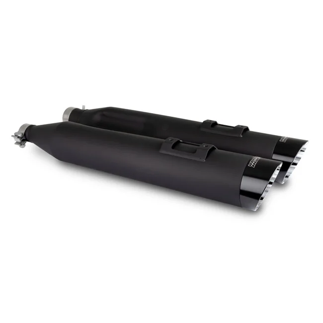 Vance & Hines & Hines, Razorback 450 slip-ons. Black