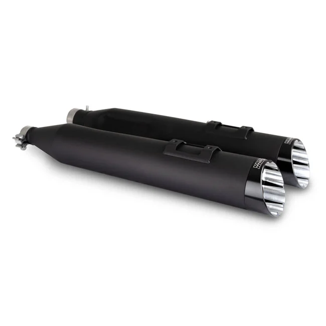 Vance & Hines & Hines, Razorback 450 slip-ons. Black