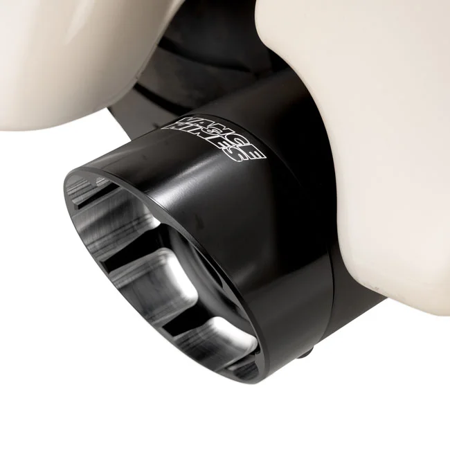 Vance & Hines & Hines, Razorback 450 slip-ons. Black