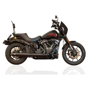 V Performance V performance, 2-1 slip-on muffler. Rebel series. Black