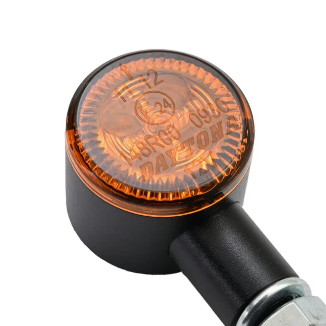 Daytona D-light Sol2 mini turn signals. Amber lens