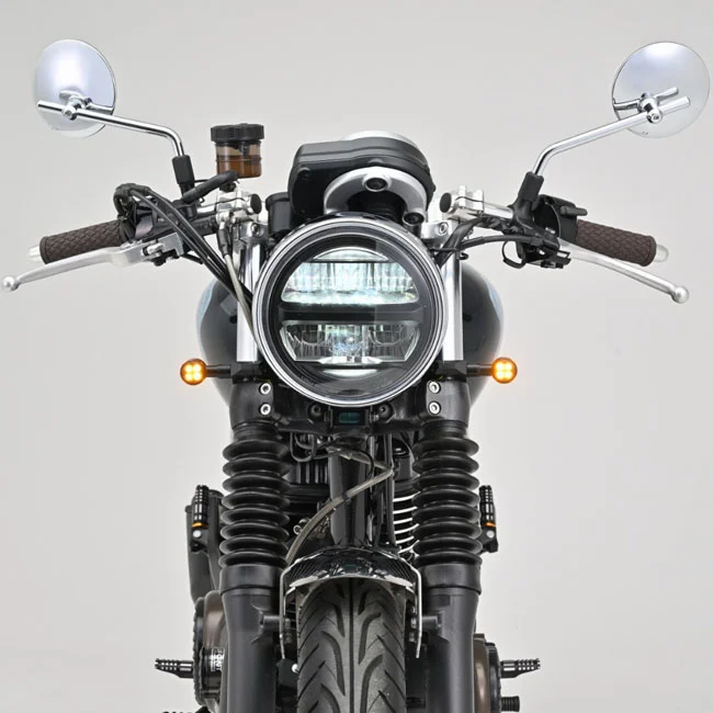 Daytona D-light Sol2 mini turn signals. Smoke lens