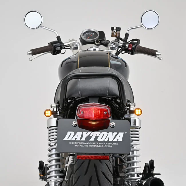 Daytona D-light Sol2 mini turn signals. Smoke lens