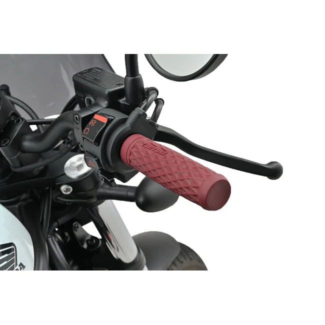 Daytona 1" Grippy Grip set. GRID. Dark red