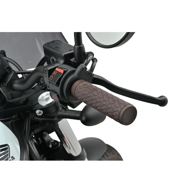 Daytona 1" Grippy Grip set. KNIT. Brown