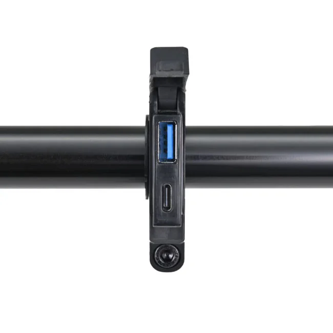 Daytona Handlebar mount USB-A/C slim mount charge port kit