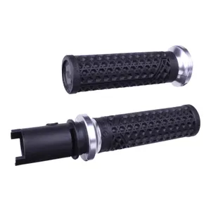 ODI ODI, V-twin Lock-On grips Vans Signature. Black/Silver
