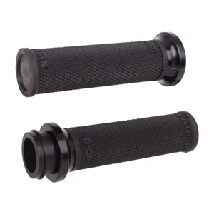ODI ODI, V-twin lock-on TBW Ruffian-HD grips. Black/Black