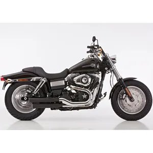 Falcon exhaust Falcon, Double groove Slip-ons exhaust Black