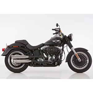 Falcon exhaust Falcon, Double groove Slip-ons exhaust Polished