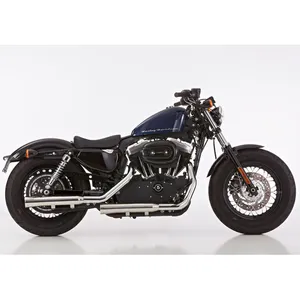 Falcon exhaust Falcon, Double groove Slip-ons exhaust Polished