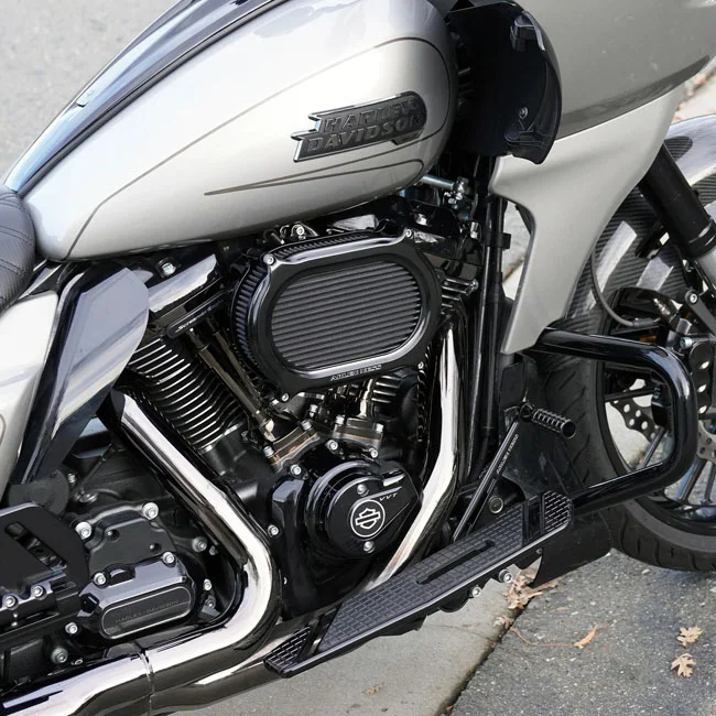 Arlen Ness Ness, Stage 2 Oval air cleaner kit. Black