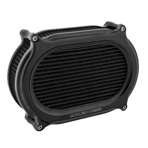 Arlen Ness Arlen Ness, Stage 2 Oval air cleaner kit. Black