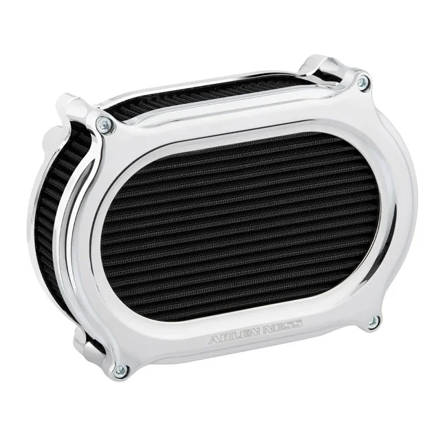 Arlen Ness AIR CLEANER - OVAL - FLTR/FLHX