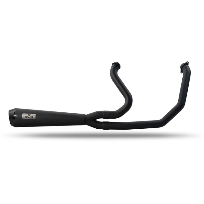 Malparidos M8 Softail 2-1 exhaust. SS Black. Euro 4/5
