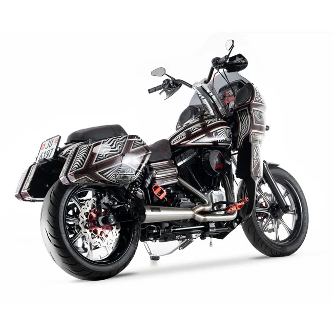 Malparidos 6-sp TC Dyna 2-1 exhaust. SS Satin. Euro 3