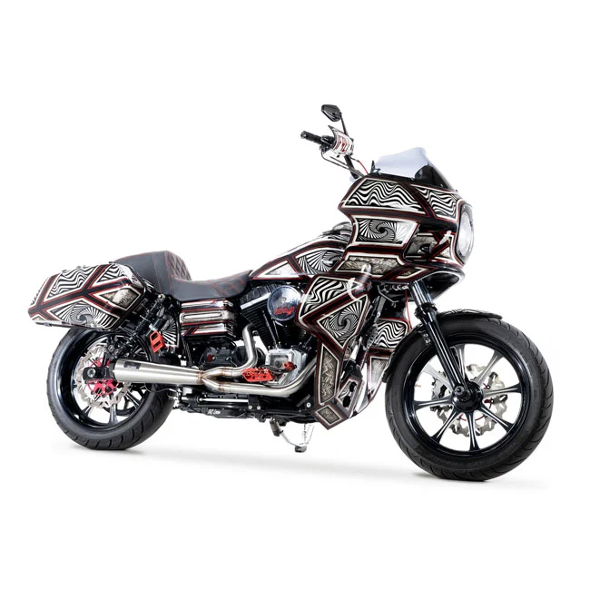 Malparidos 6-sp TC Dyna 2-1 exhaust. SS Satin. Euro 3