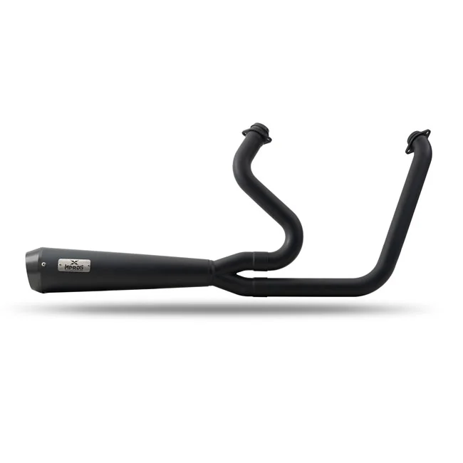 Malparidos 6-sp TC Dyna 2-1 exhaust. SS Black. Euro 3