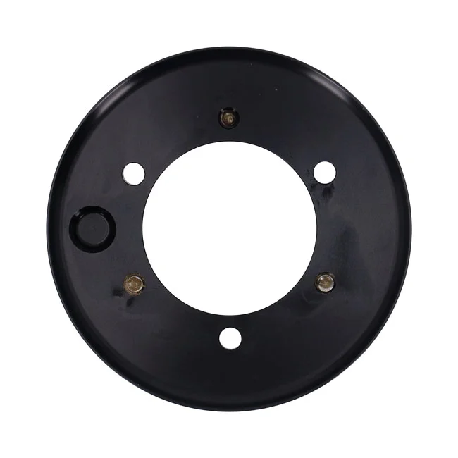 Malparidos Billet aluminum end cap for 2-1 exh. Black
