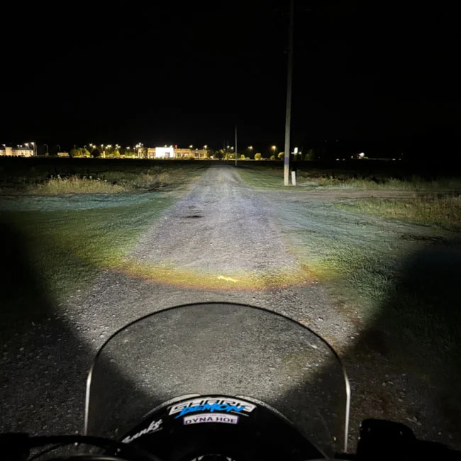 Custom Dynamics Dynamics, 5-3/4" Shark Demon LED headlamp kit