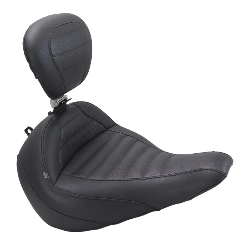 Mustang Softail Touring solo seat. Tuck & Roll