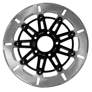 Kodlin Kodlin by SBS, ''9-spoke'' brake rotor front L/R. Clear