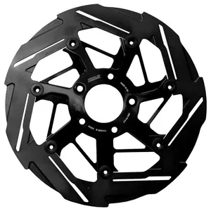 Kodlin Kodlin by SBS, ''7-spoke'' brake rotor front right. Black