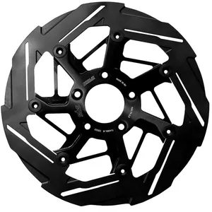 Kodlin Kodlin by SBS, ''7-spoke'' brake rotor front left. Black