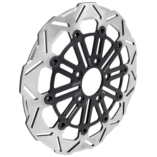 Kodlin By SBS, ''10-spoke'' brake rotor front L/R. Clear - 46717-10