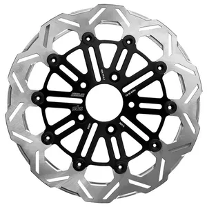 Kodlin Kodlin by SBS, ''10-spoke'' brake rotor front L/R. Clear