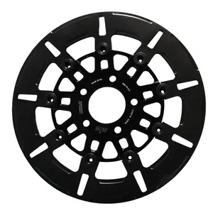 Kodlin Kodlin by SBS, ''9-spoke'' brake rotor rear. Black