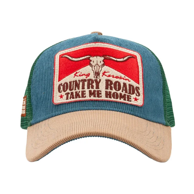 King Kerosin Kerosin Country Roads cap smoke blue
