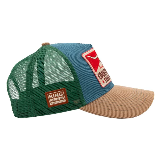 King Kerosin Kerosin Country Roads cap smoke blue