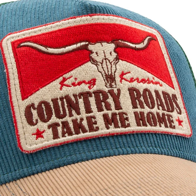 King Kerosin Kerosin Country Roads cap smoke blue