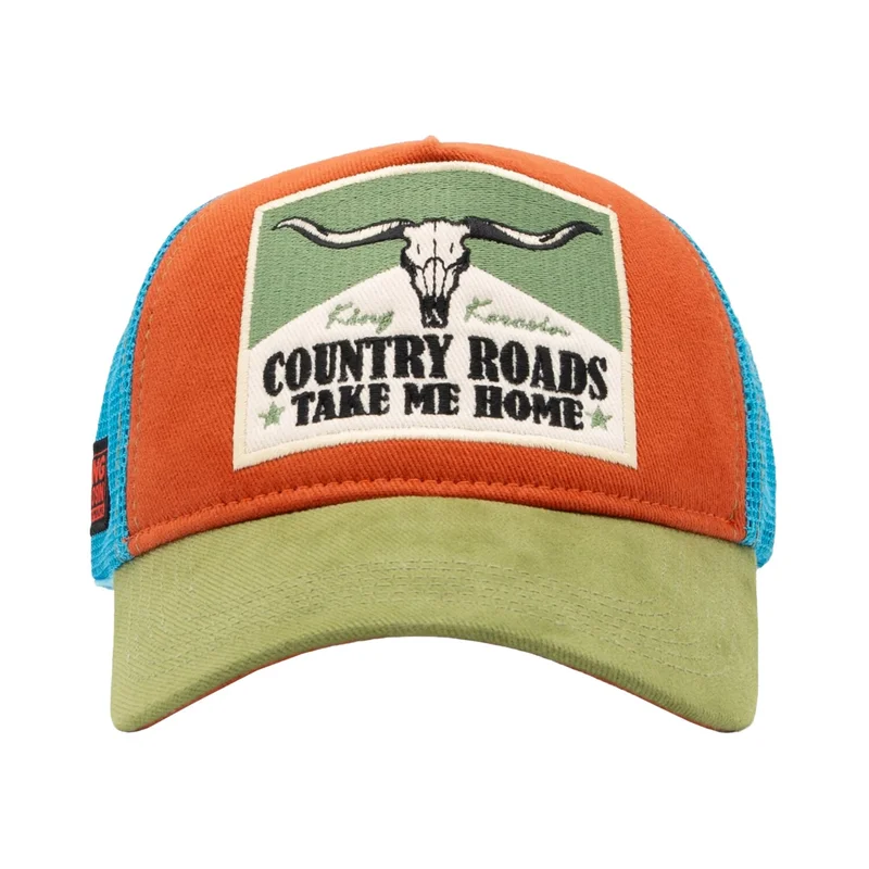 King Kerosin Country Roads cap orange&green