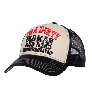 King Kerosin King Kerosin I''m a dirty old man cap black/beige