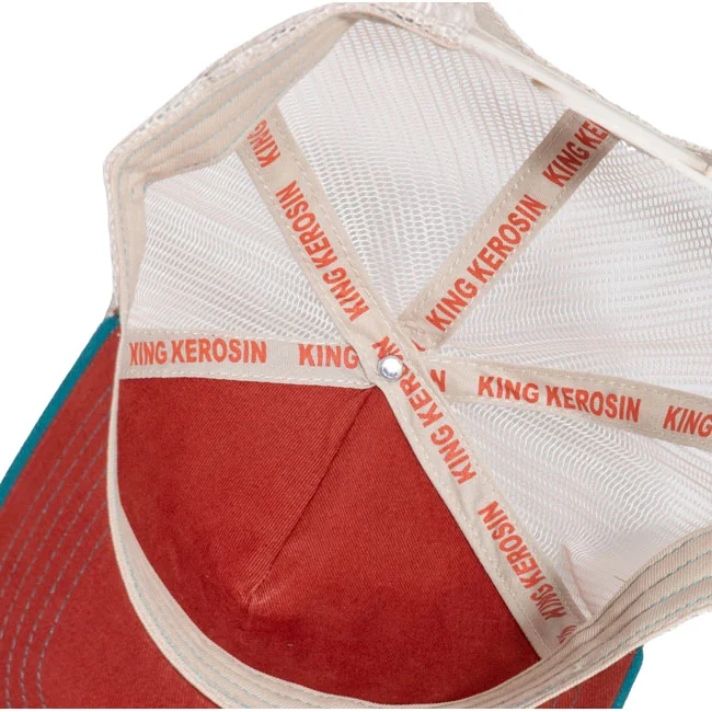 King Kerosin Kerosin Tough old crow cap red&blue