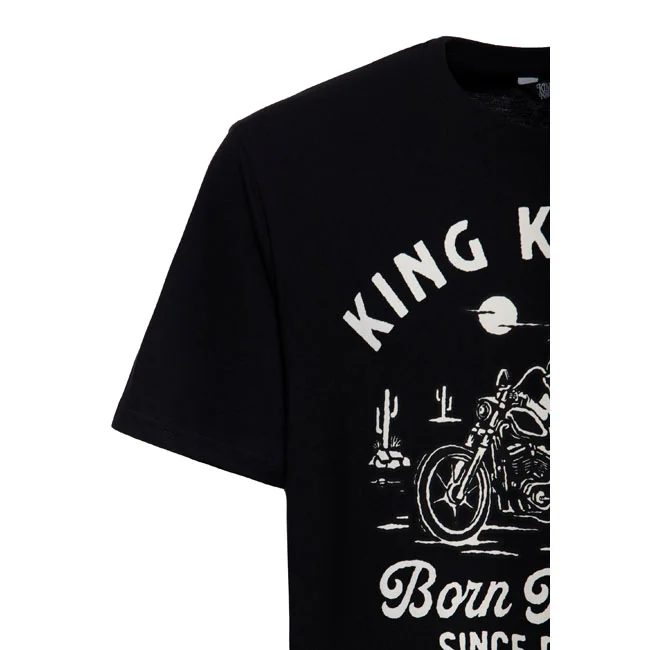 King Kerosin Kerosin Born to kill t-shirt black