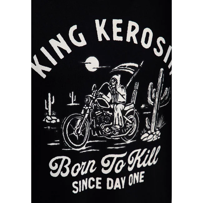 King Kerosin Kerosin Born to kill t-shirt black