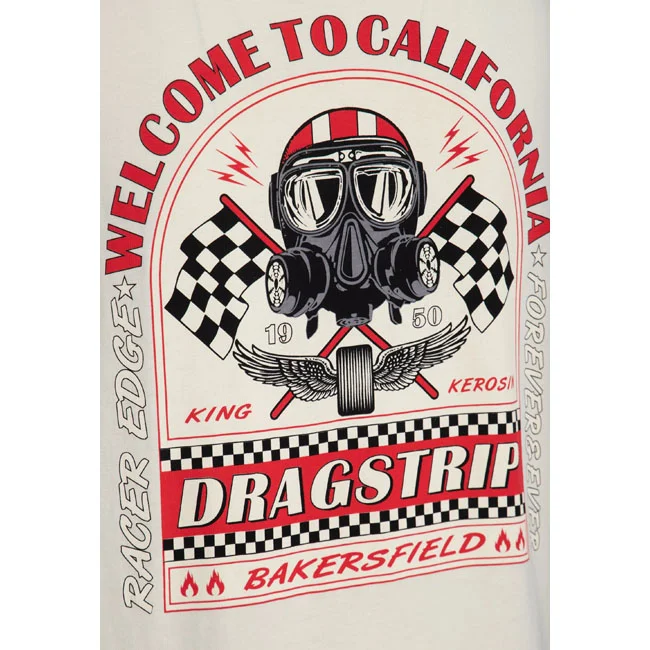 King Kerosin Kerosin Welcome to California t-shirt offwhite