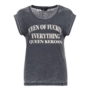 King Kerosin Queen Kerosin Queen of everything t-shirt anthracite