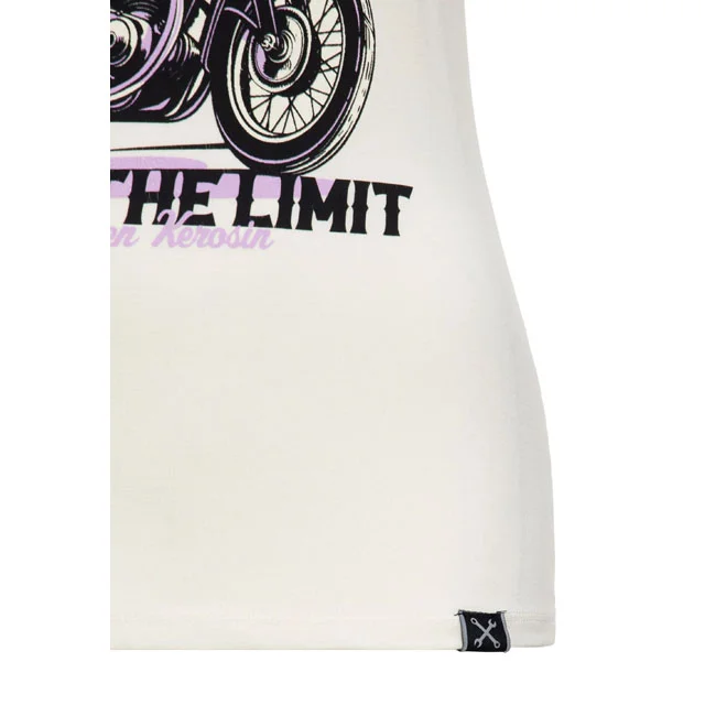 King Kerosin Queen Kerosin Speed up Queens t-shirt offwhite