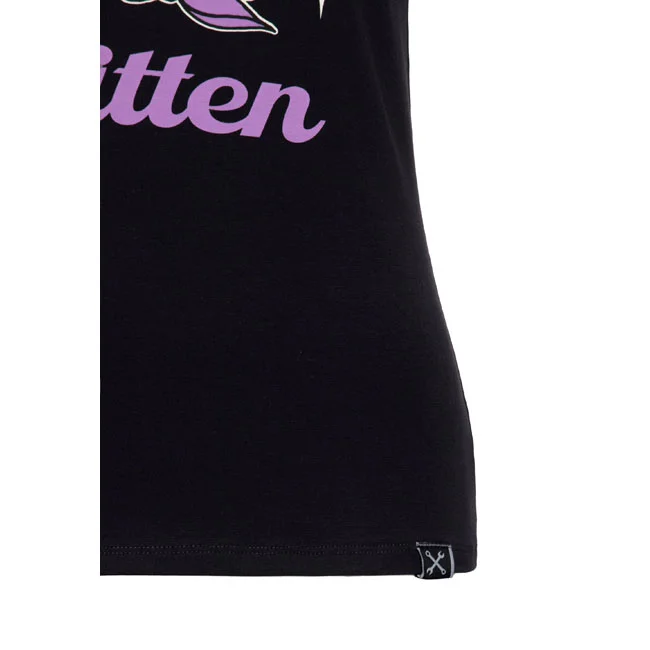 King Kerosin Queen Kerosin Rockabilly Kitten t-shirt black