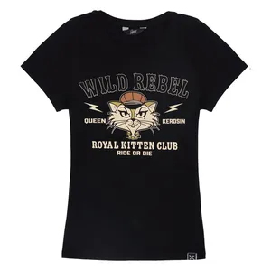 King Kerosin Queen Kerosin Royal Kitten Club t-shirt blue