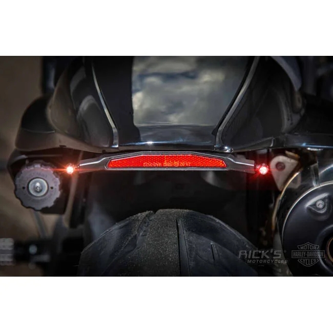 Rick's Motorcycles Motorcycles, turn signal bracket kit Atto rear. Black