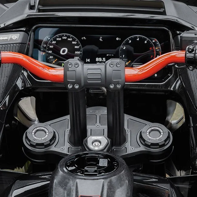 Rick's Motorcycles Motorcycles, Clubstyle Touring riser kit 10". Black