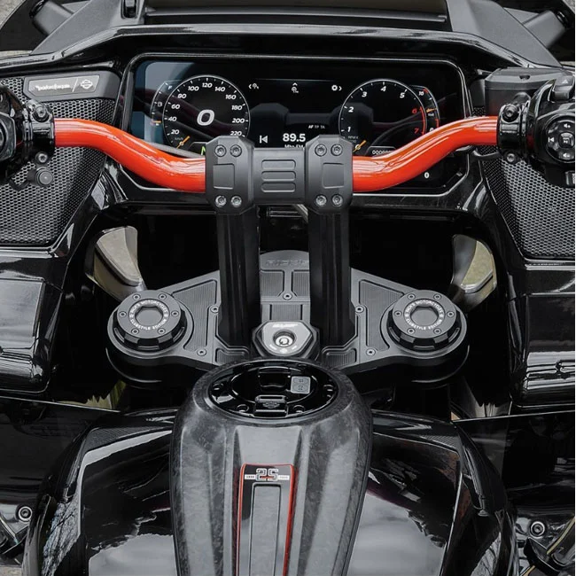 Rick's Motorcycles Motorcycles, Clubstyle Touring riser kit 11.5". Black